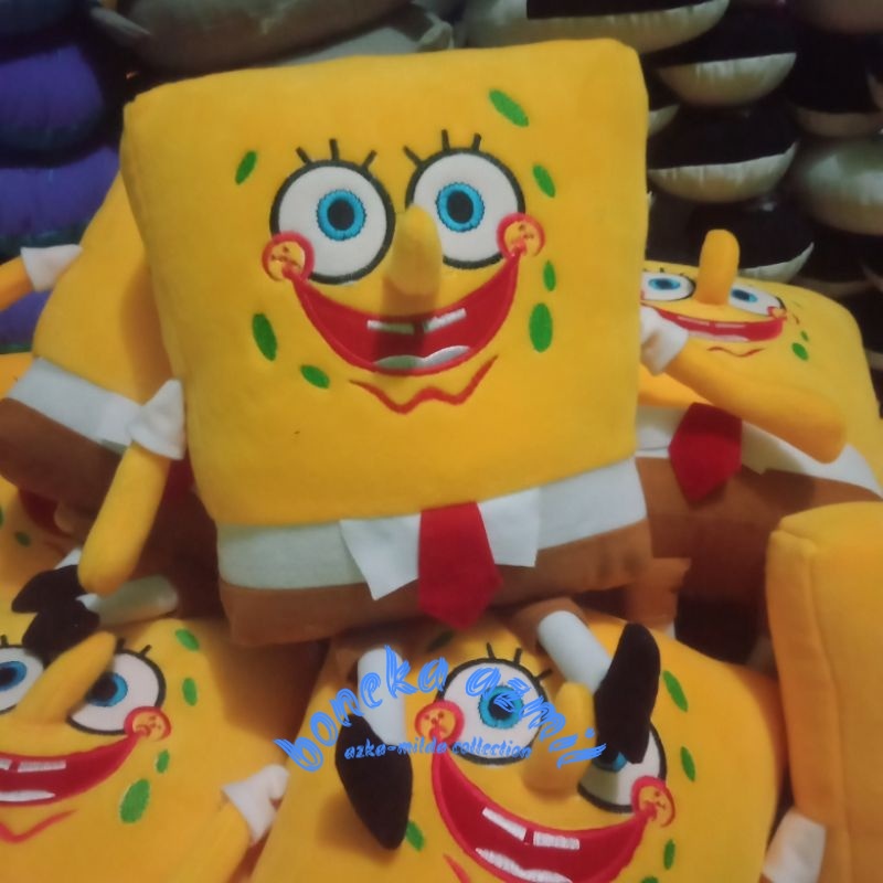 Boneka spongebob size l ukuran 40 cm