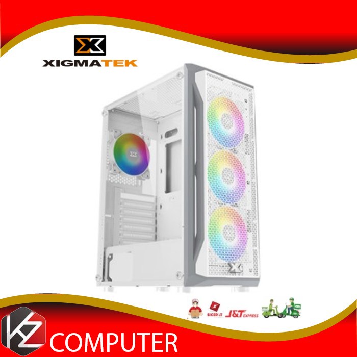 XAGATEK GAMING X ARTIC 4FAN X20A Led Switch ARGB ATX TG XIGMATEK New