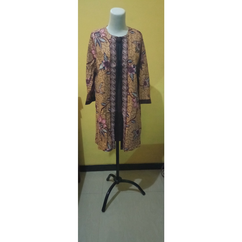 tunik,atasan atau baju batik jumbo kekinian model sabyan