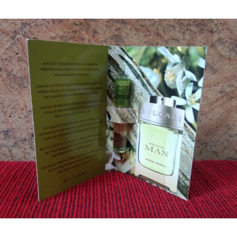 Vial Parfum Bvlgari Man Wood Neroli EDP