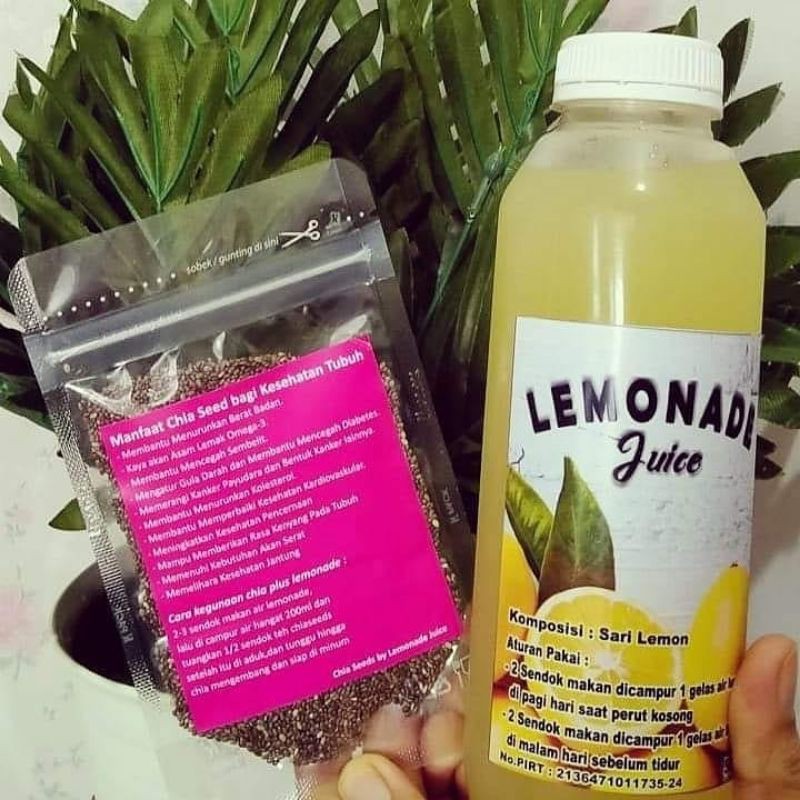 

Paket lemon + cia seeds