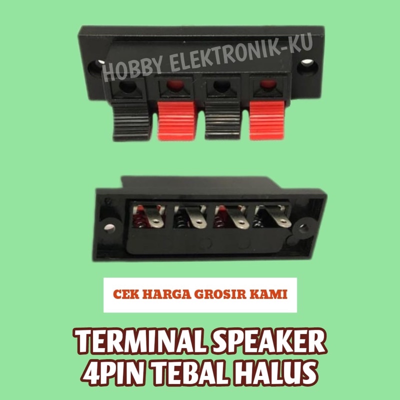 TERMINAL SPEAKER 4PIN TEBAL HALUS