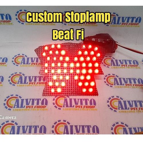 Lampu Stop Beat Fi & Beat Pop Custom Running 8 mode