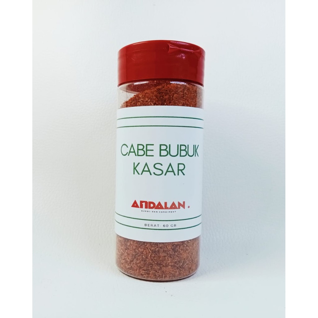 

ANDALAN - Cabe Kering Bubuk Kasar - Dry Red Chili Flakes