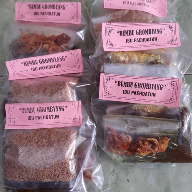 

Bumbu grombyang khas pemalang