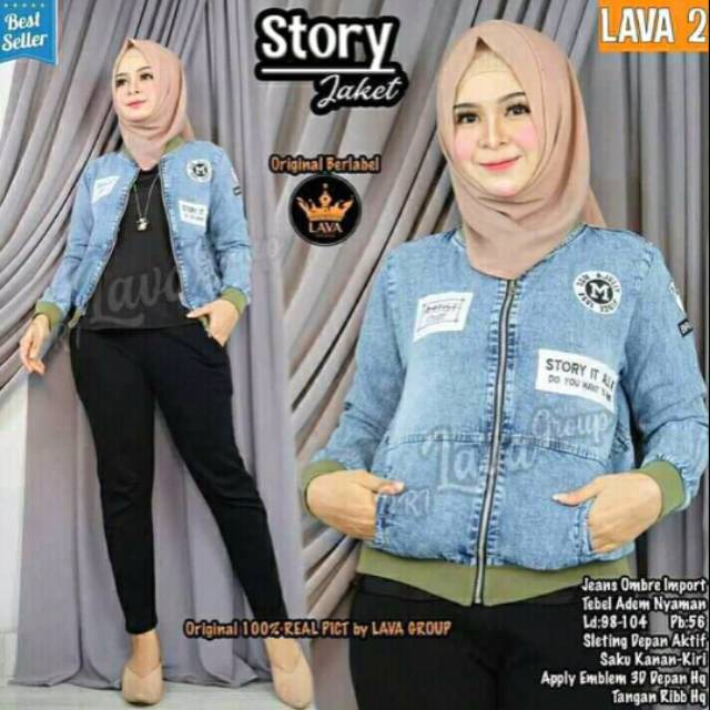 Jaket Story by Lava