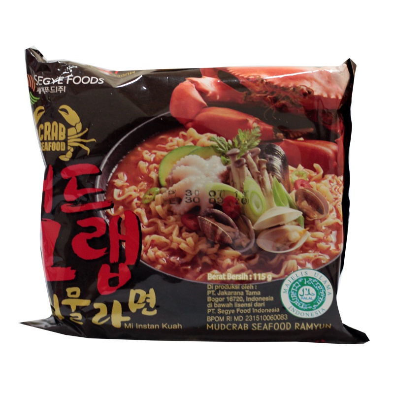 

Segye Seafood Mudcrab Ramyun 115Gr