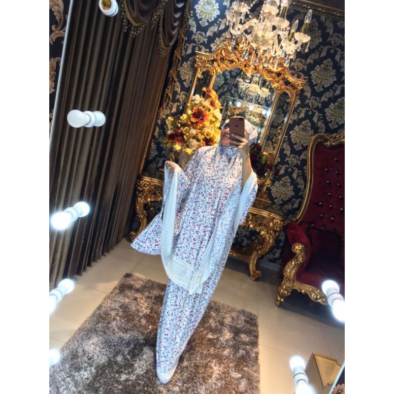 Mukena motif Renda RGB Original Katun Rayon Premium