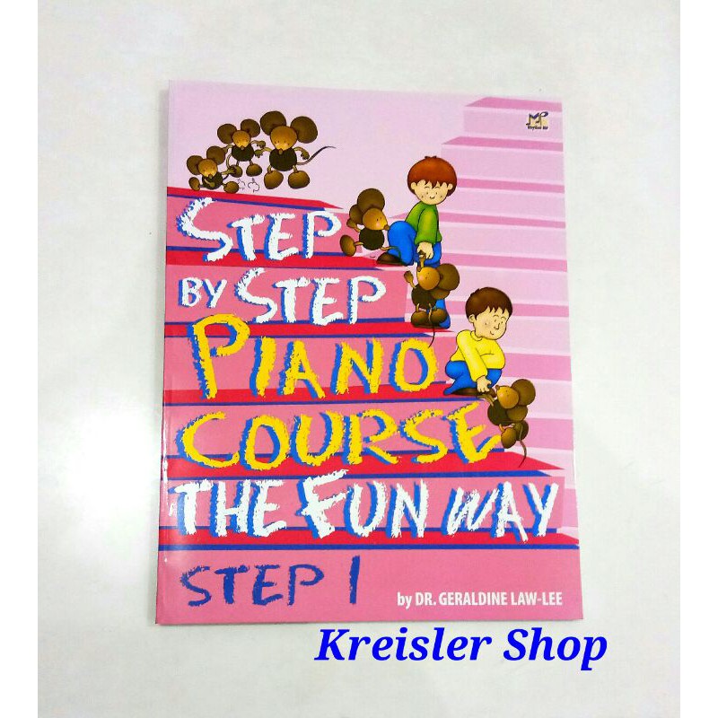 PROMO Step by Step the Fun Way book 1,2,3,4 piano buku musik buku piano anak