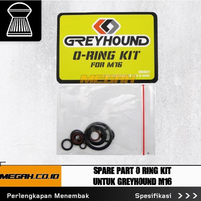 $$$$] SPARE PART O RING KIT UNTUK GREYHOUND M16 AS561