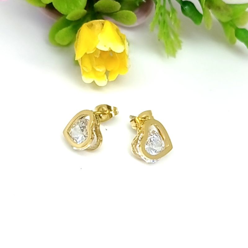 (COD)Nicedays anting titanium fashion wanita