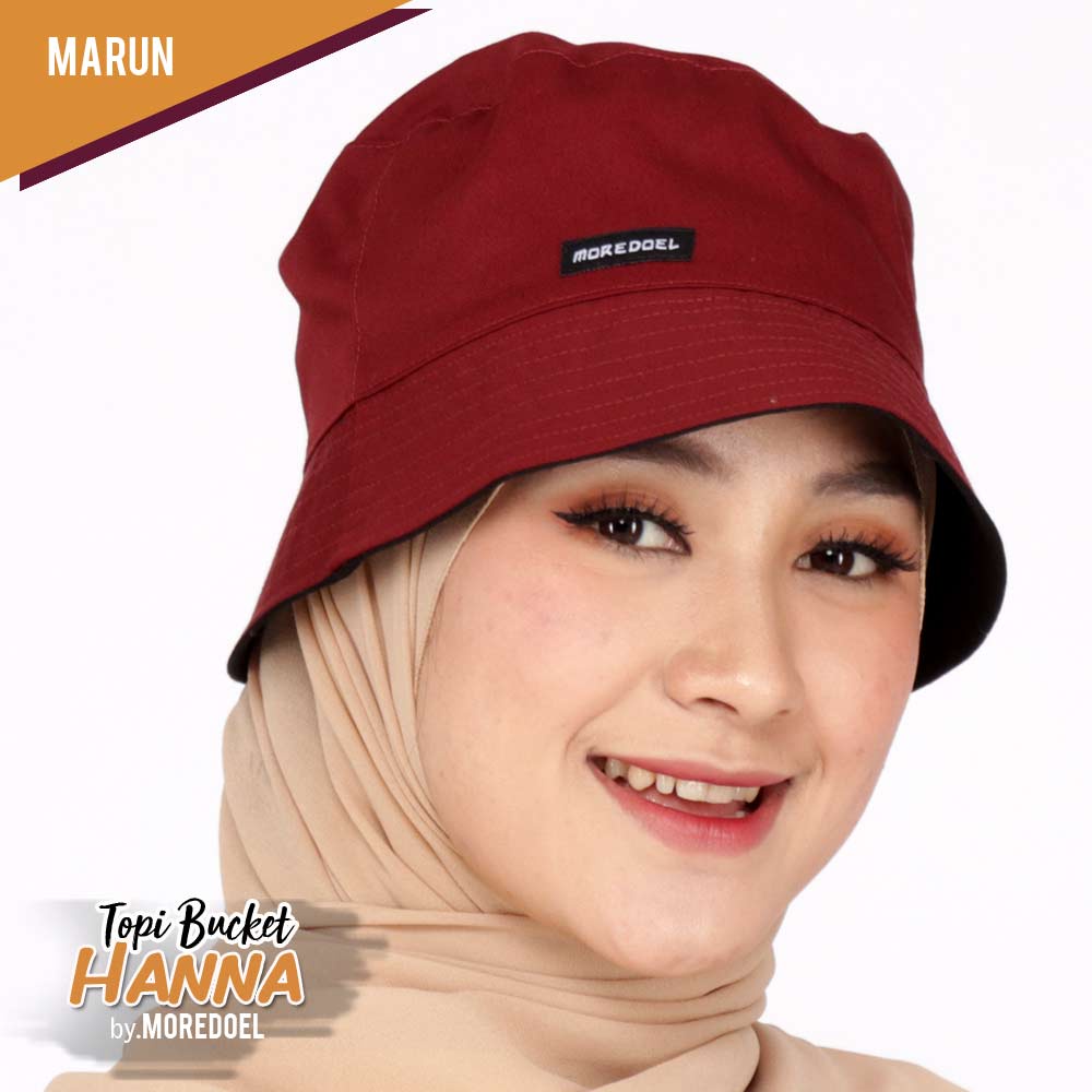 Topi Bucket Wanita Hanna by Moredoel