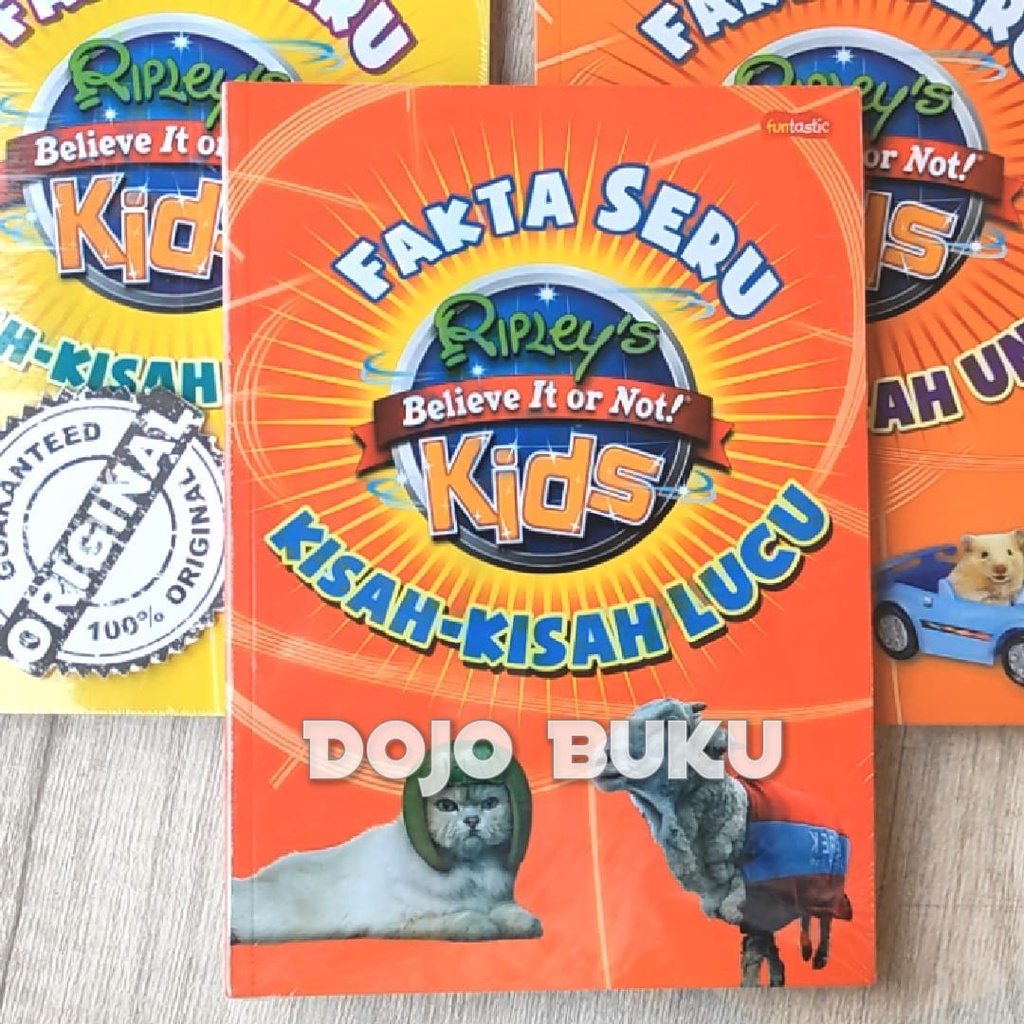 Buku Seri Ripley’s Believe It or Not! Kids Fakta Seru by Camilia de