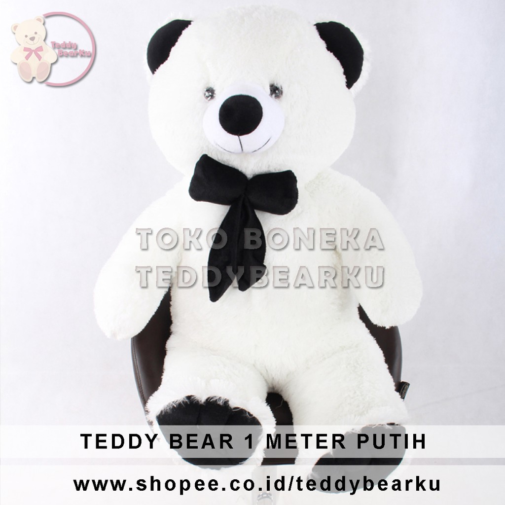 BONEKA TEDDY BEAR JUMBO UKURAN 1 METER KHAS BANDUNG