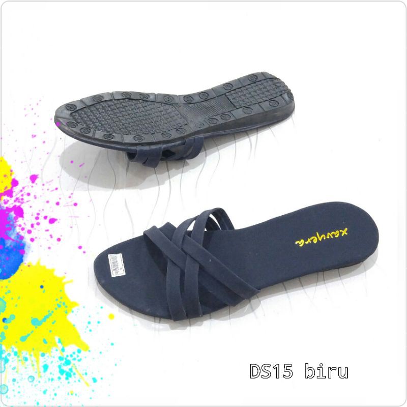 OBRAL BORNEO SENDAL XAVYERA DS15 dan TF01 SANDAL TEPLEK KEREN DAN MURAH