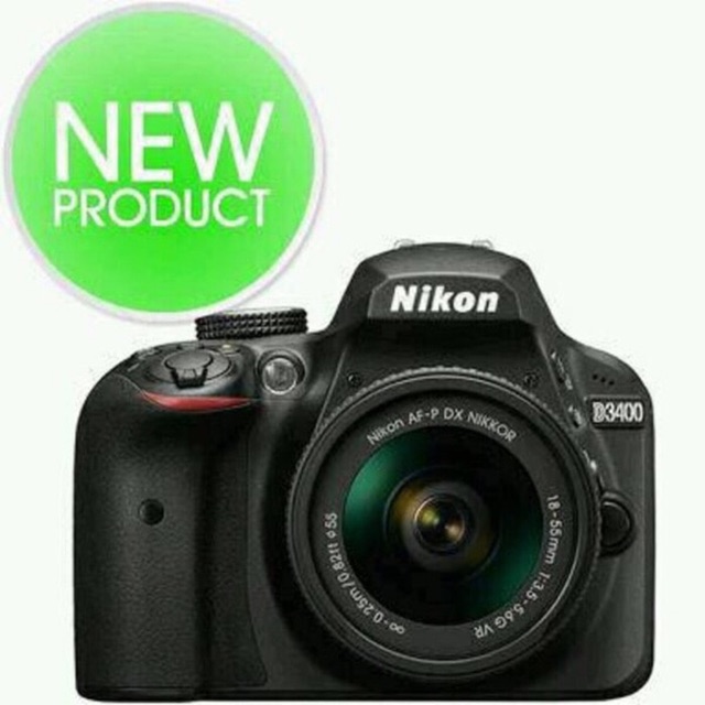Nikon D3400 kit 18-55mm VR garansi RESMI
