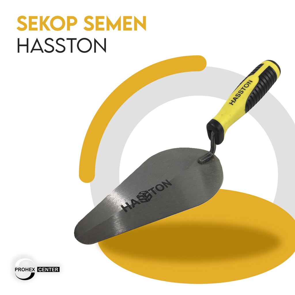 Sendok Semen 8&quot; Hasston 3490-009 Gagang Karet Cetok