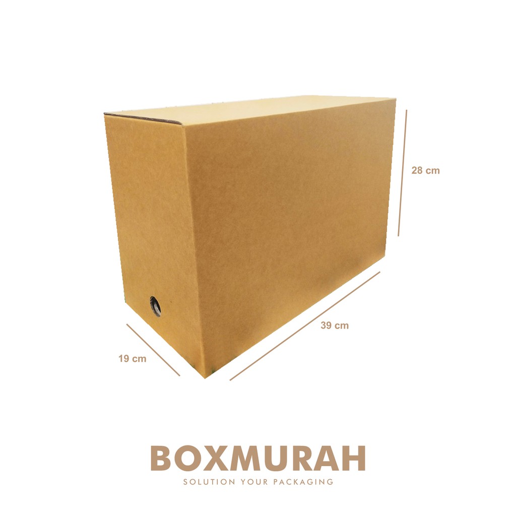 

Kardus/Box Arsip - Uk. 39 x 19 x 28 cm - arsipBeacukai/arsipPemerintah/arsipBalaidesa/arsipKantor