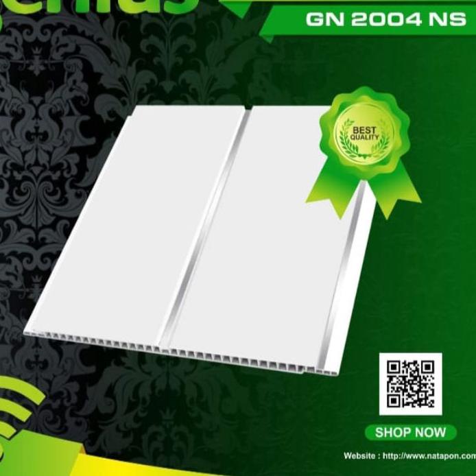 (COD )NEW_PRODUCT Plafon Pvc Genius Nat Silver GN 2004 NS produck terbaik