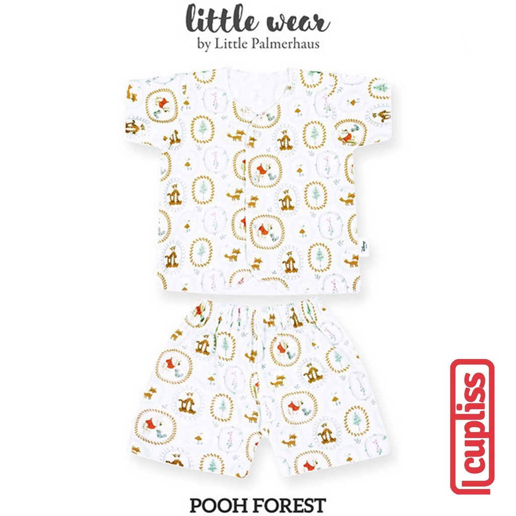 Pooh Forest Disney Little  Palmerhaus Little Wear Short Sleeve