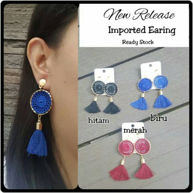 ANTING GIWANG KOREA TASSEL ROUND GOOD QUALITY - ANTING IMPORT