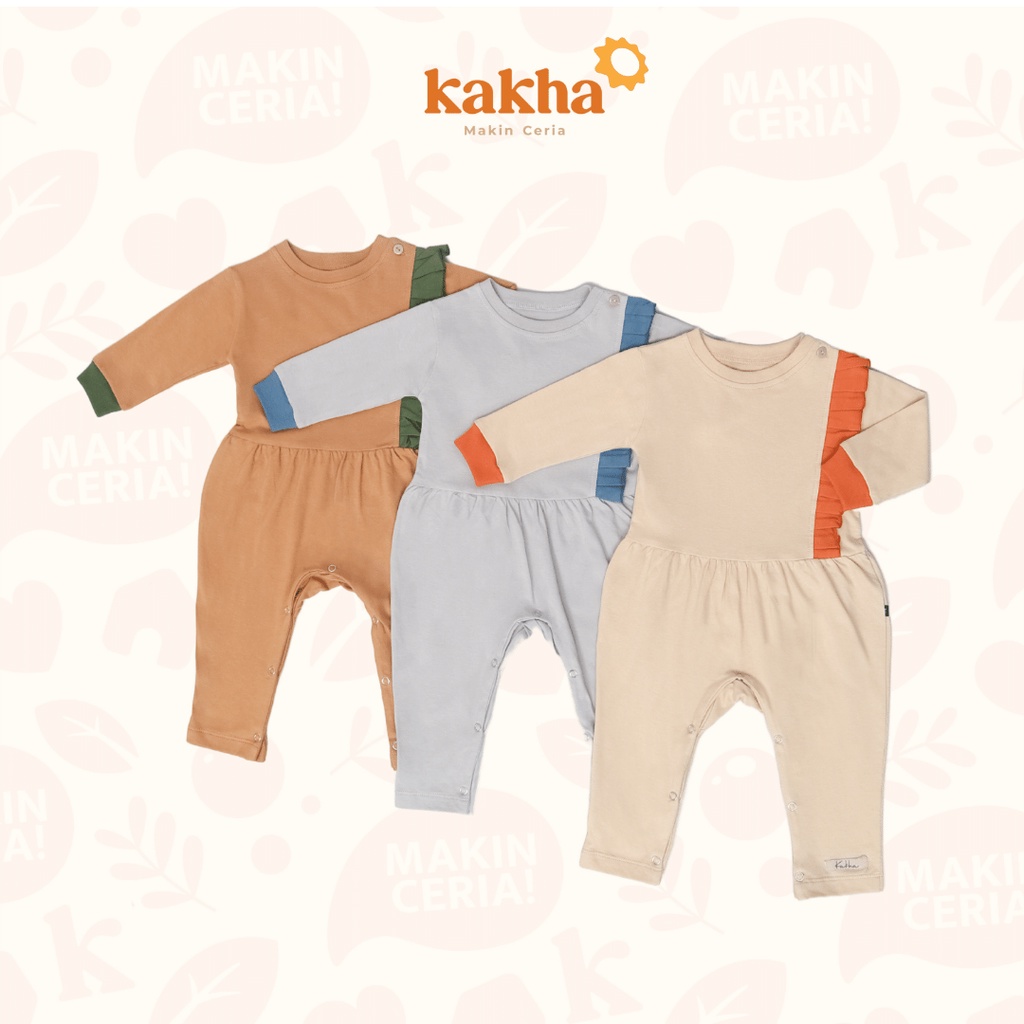 Mini Kakha- Sleepsuit Bayi Novara (0-1 tahun) SNI / Sleepsuit bayi lengan panjang / Romper bayi pere