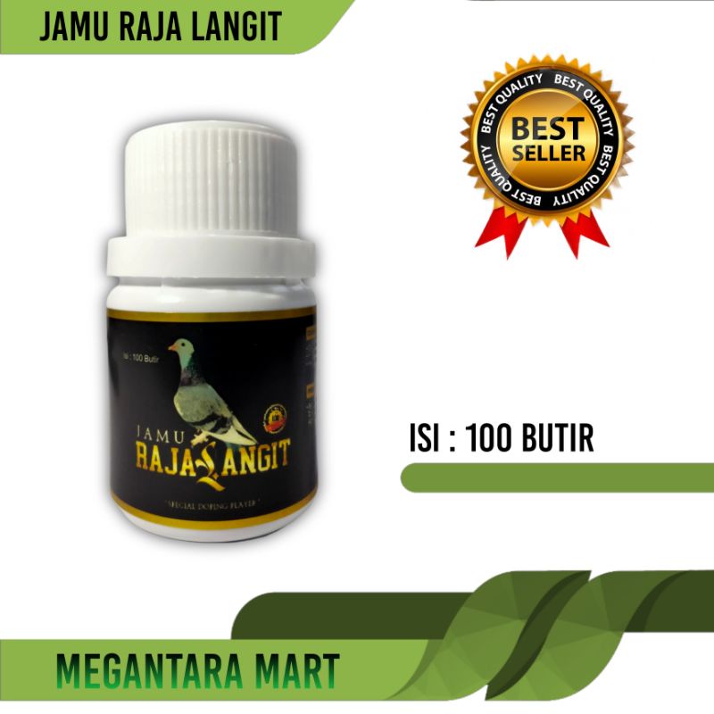 JAMU RAJA LANGIT ISI 100 BUTIR KHUSUS MERPATI PLAYER BAHAN BALAP KOLONGAN