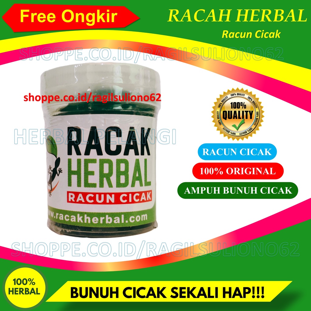 Jual Racun Cicak Herbal - Racak Herbal Ampuh Basmi Tokek Dan Cicak ...