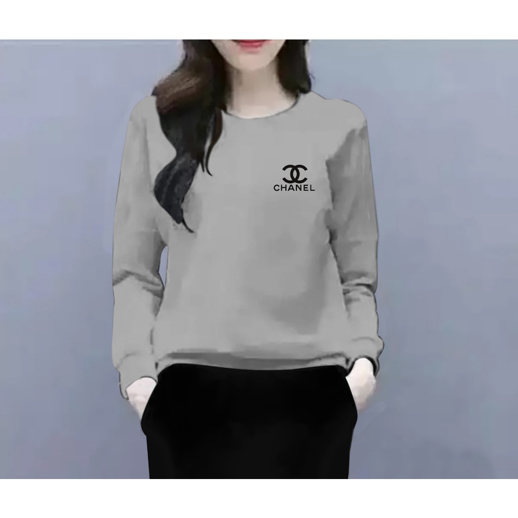 FASHION COOLS - BAJU CC DISTRO LENGAN PANJANG WANITA TERBARU - BAJU LENGAN PANJANG CEWEK KEREN MASA KINI - KAOS DISTRO WANITA LENGAN PANJANG TRENDY TERLARIS