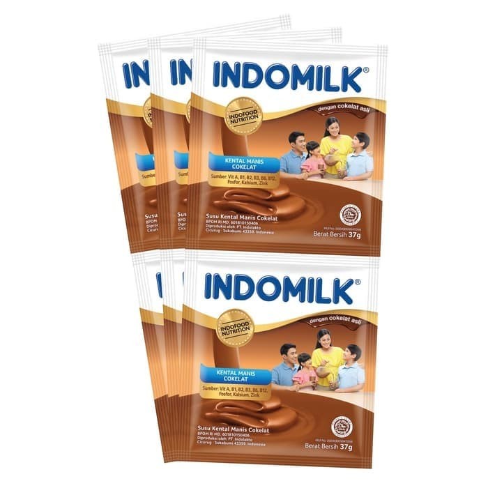 

SUSU KENTAL MANIS INDOMILK CHOCO 37GR RENCENG 6pcs