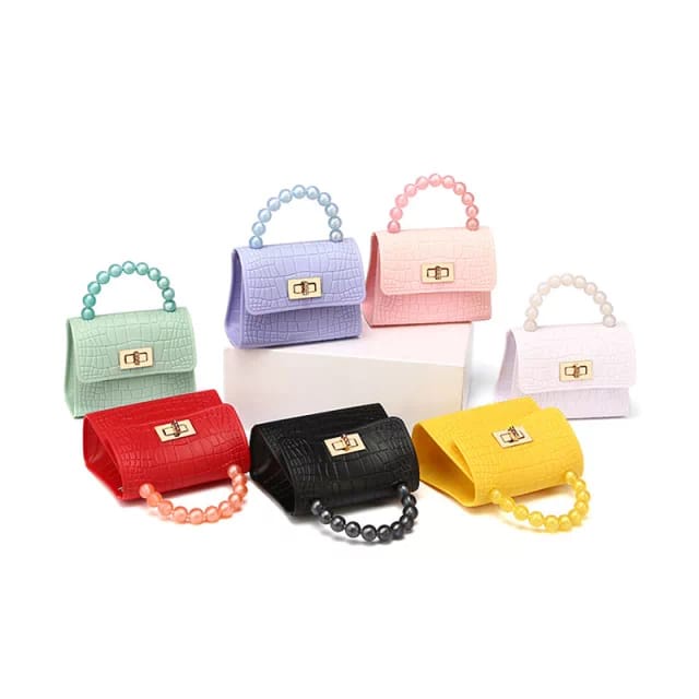 Tas Selempang Wanita / Sling Bag Tas Jelly Bag Glossy Korea MALL SHOPPING