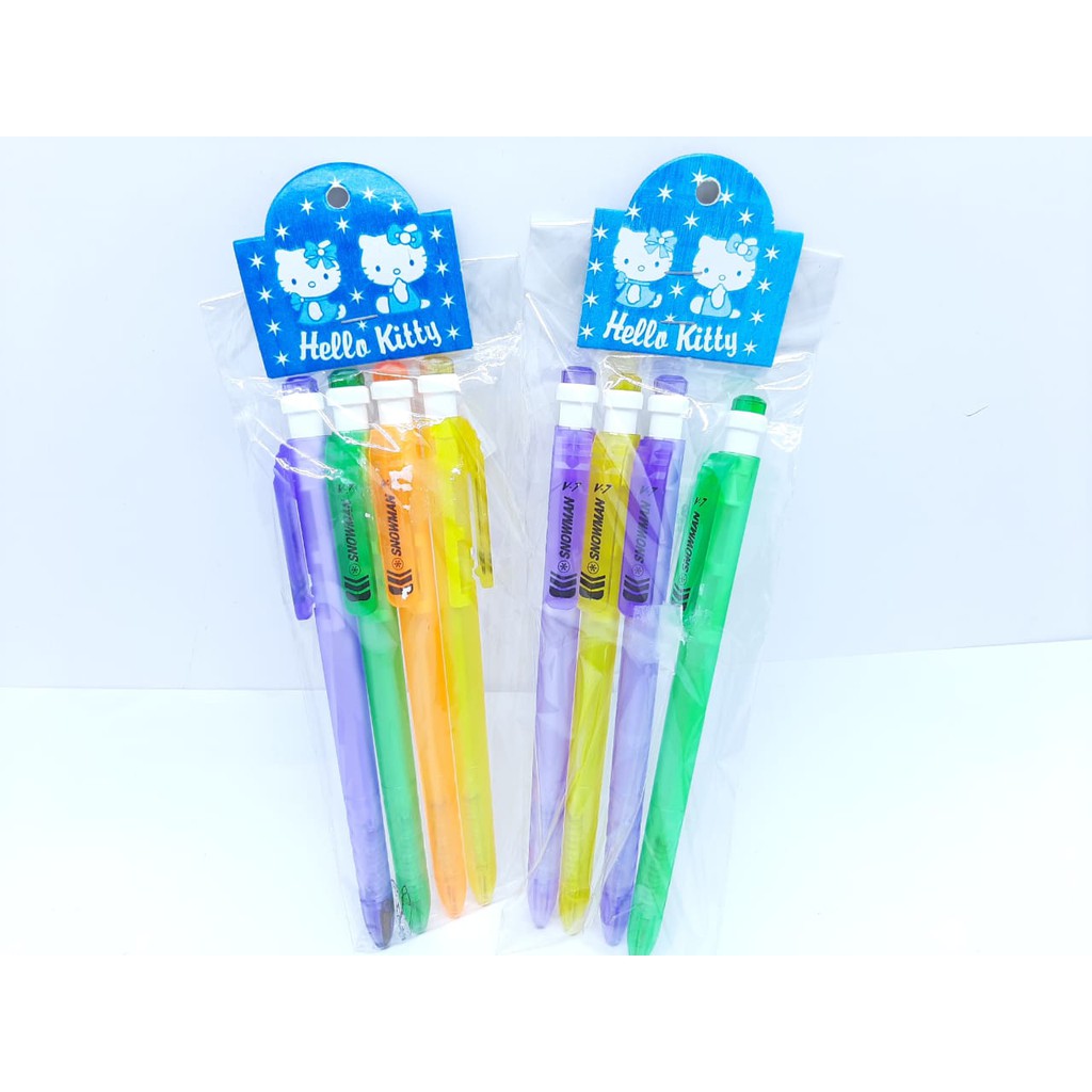 

BALLPOINT V-7 0.7 CRYSTAL SNOWMAN HITAM SET (ISI 4)/PTR700064461