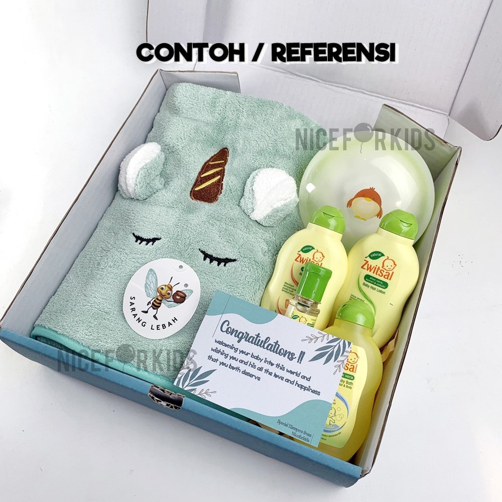 Hampers Perlengkapan Mandi Paket Kado Bayi Newborn