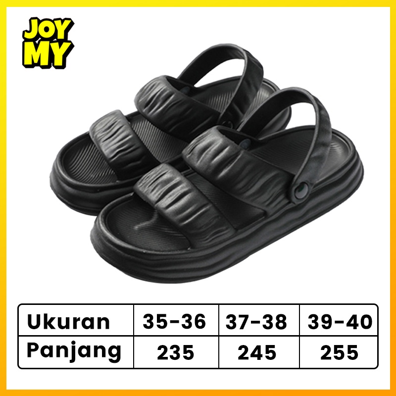 Sendal jelly wanita kekinian import korea EVA Anti slip Sandal wanita terbaru 2023 Sepatu sendal slop karet wanita murah