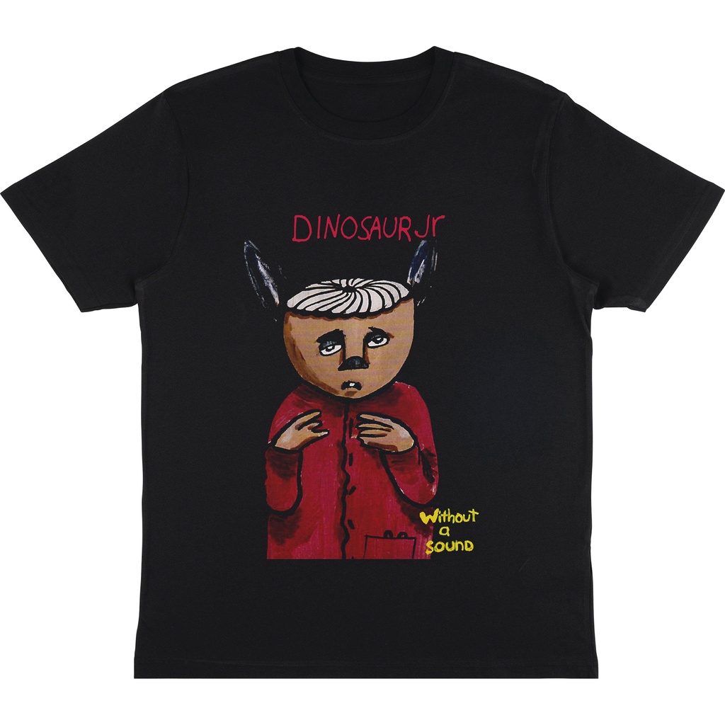 KAOS VINTAGE DINOSAUR JR - WITHOUT A SOUND | T-SHIRT BAJU BAND | KAOS HITAM PRIA