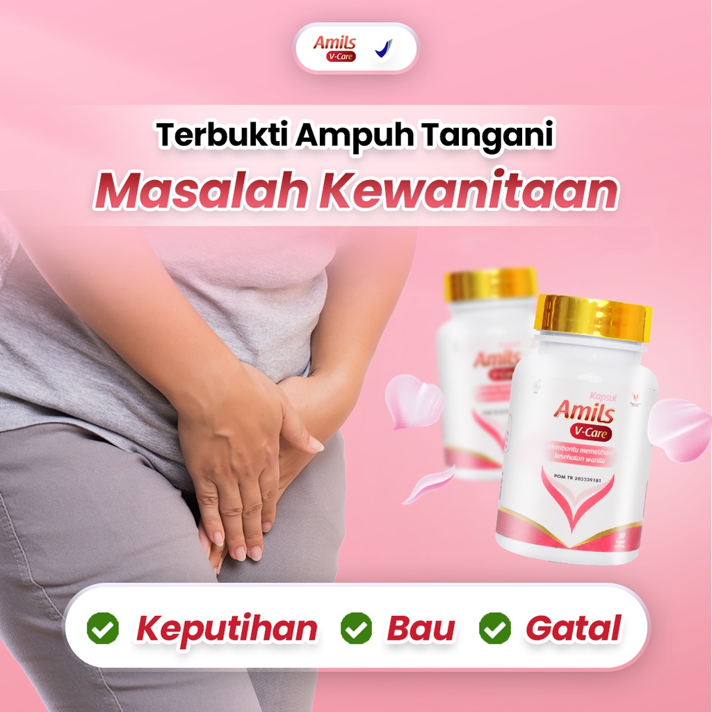 Kapsul Amils V Care Kapsul Daerah Kewanitaan Obat Daerah Kewanitaan