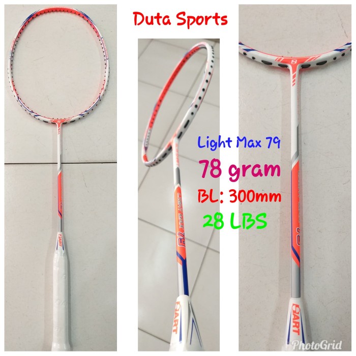 NEW Raket Badminton Hart Light max 79 ( 78 gram ) Original 100%