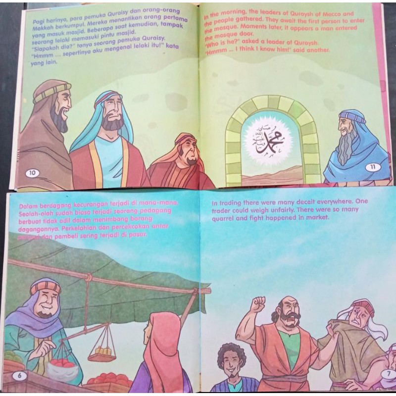 buku anak buku seri kisah 25 nabi dan rasul- buku cerita bilingual