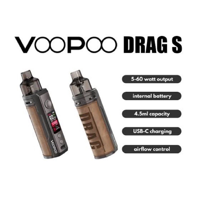 VOOPOO Drag S 60W Pod Kit 2500mAh