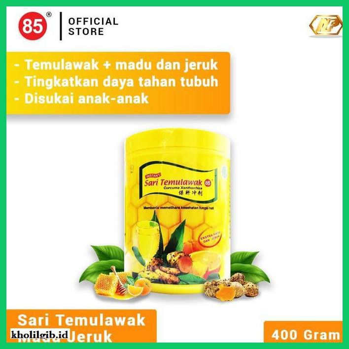 

lanoisidartdrink- deli 85 - sari temulawak madu jeruk 85 toples -asliii-bngittt.
