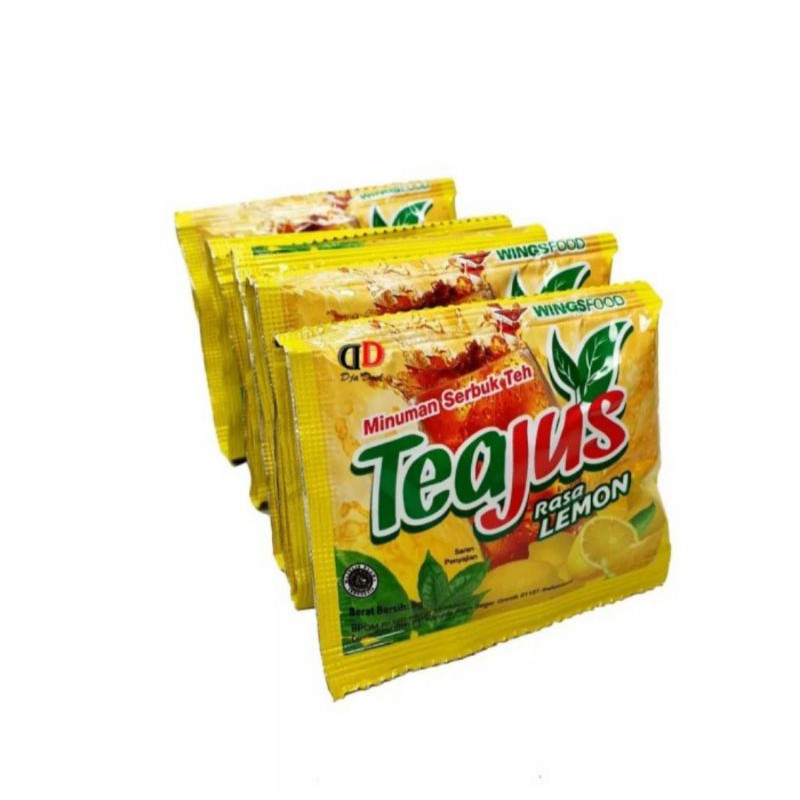 

Tea Jus Lemon Renceng [10 Sachets] | Teh Jus