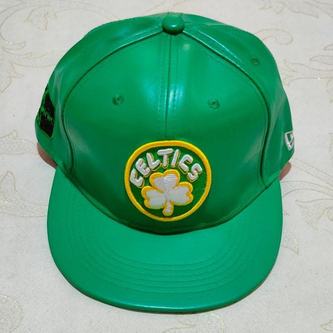 Snapback New Era - Topi Basket NBA Celtics Semi Kulit