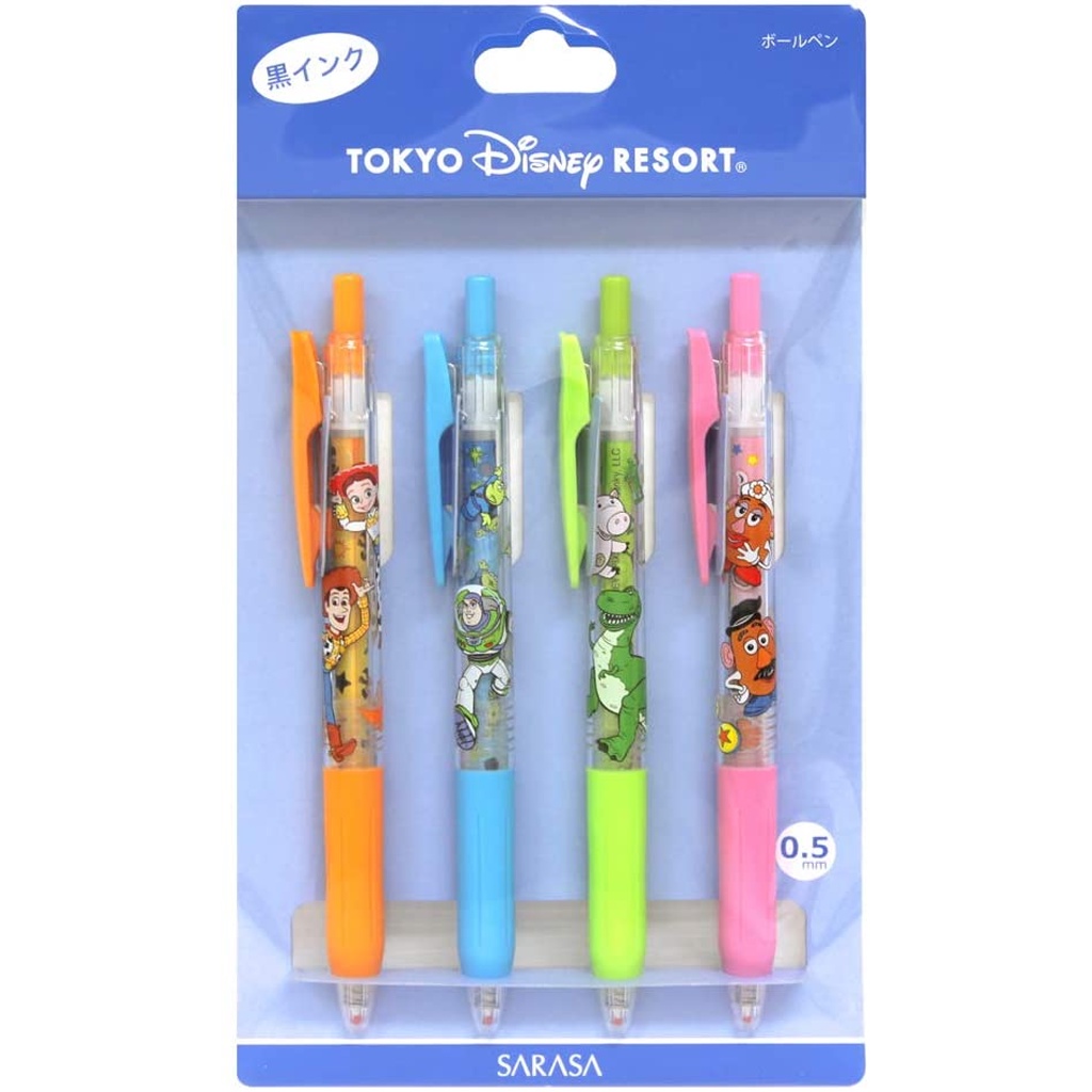 

Tokyo Disney Resort Sarasa Ballpoint Pen Toy Story Set 4