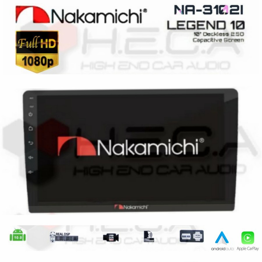 NAKAMICHI NA-3102i LEGEND 10 inch Android 10" Head Unit Double Din DSP