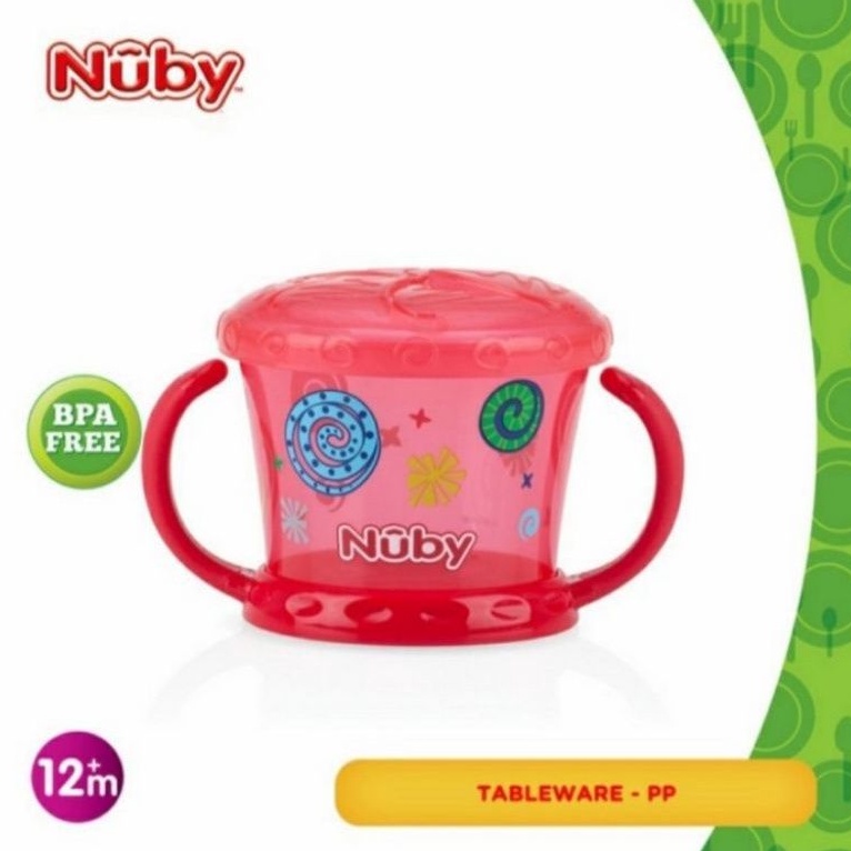 NUBY Snack Keeper Baby Snack Catcher Tempat Camilan Bayi Container