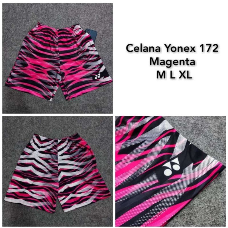 Kaos Bulutangkis Indonesia Malaysia Open Fajar Rian / Jersey Badminton / Atasan Kaos Seragam Baju Badminton Bulutangkis Shuttlecock Kok Raket Mania Fajri Indonesia Korea Selatan India An Se Young Kim Kong Lee-CPY172 Magenta