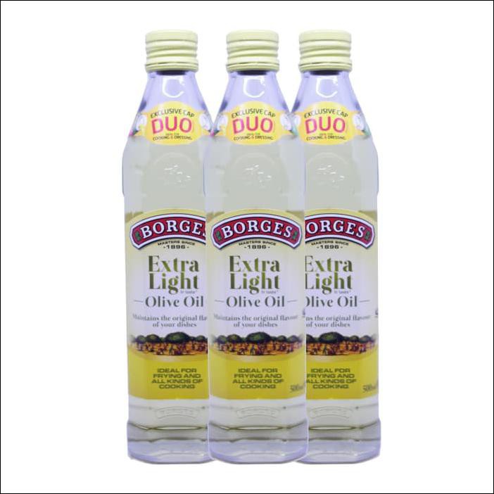 

BORGES EXTRA LIGHT OLIVE OIL MINYAK ZAITUN 500 ML