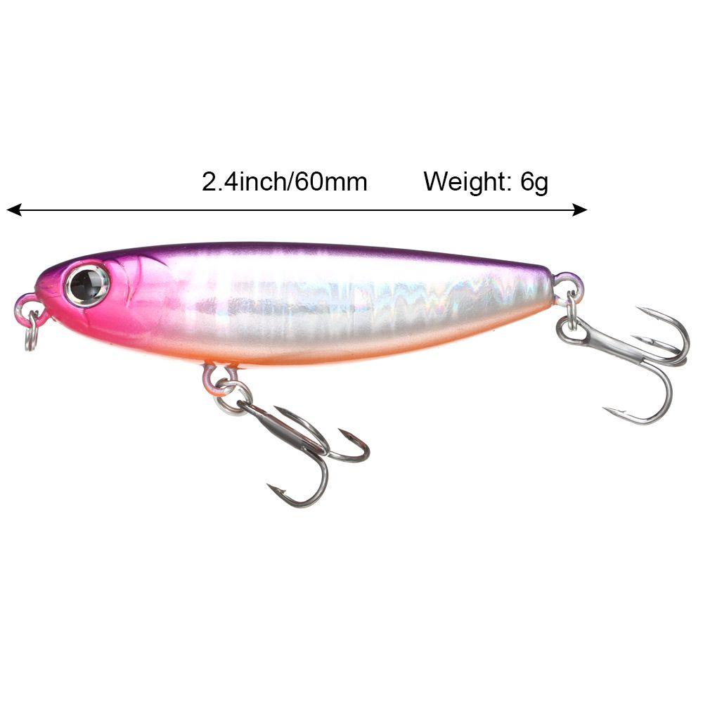 TOP Bionic Fishing Lure Mandarin Fish Water Surface Stream Umpan Pensil