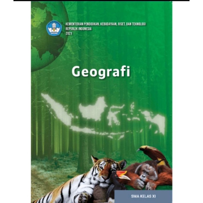 ORI buku teks geografi kurikulum merdeka untuk SMA kelas 11 edisi terbaru