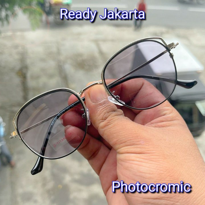 PROMO - KACAMATA PHOTOCROMIC - KACAMATA BERUBAH WARNA - KACAMATA LENSA PHOTOCROMIC